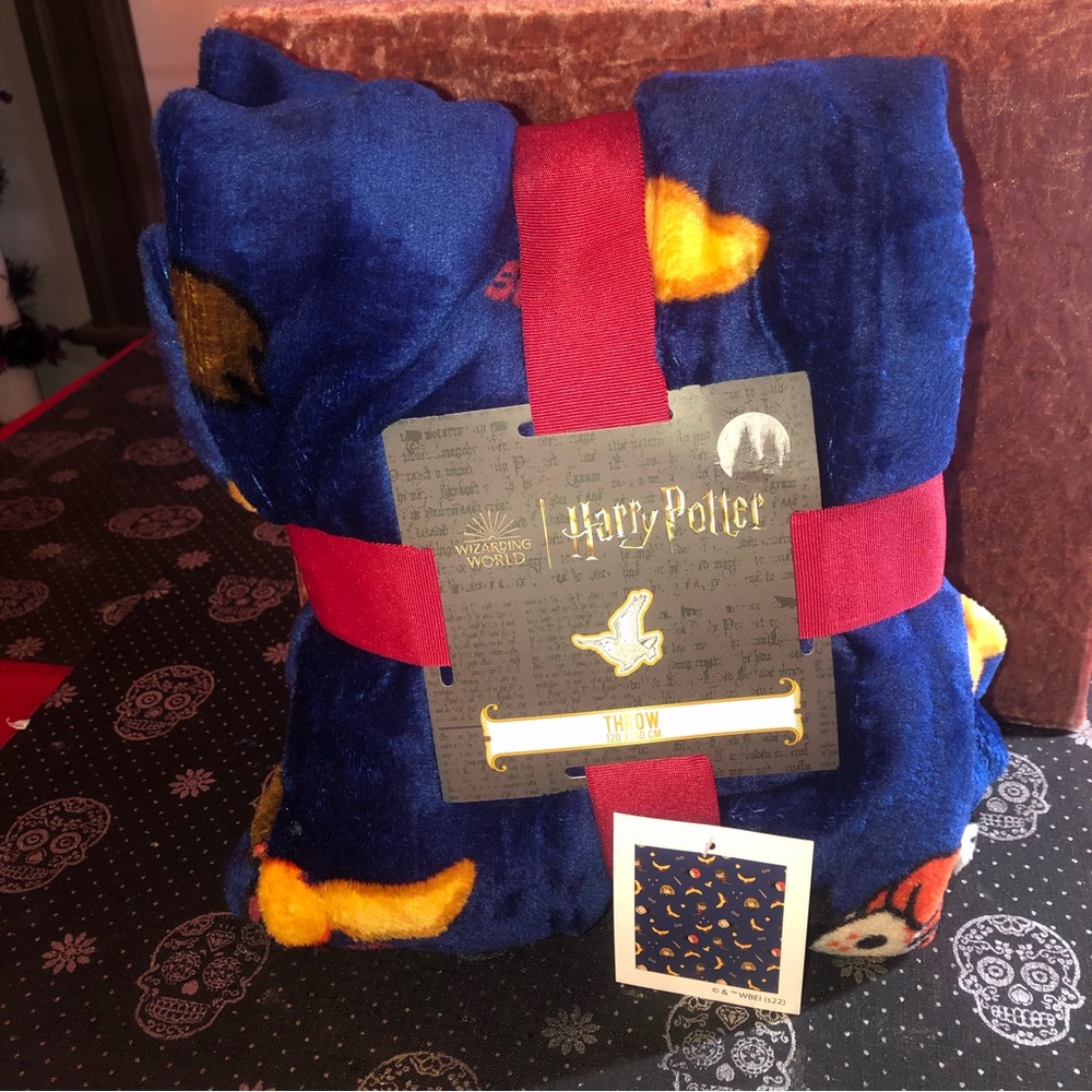 Harry Potter throw blanket